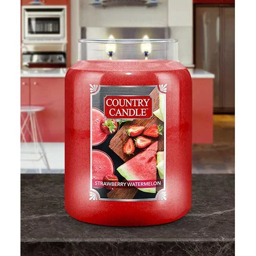 Country Candle vonná svíčka Strawberry Watermelon 680 g
