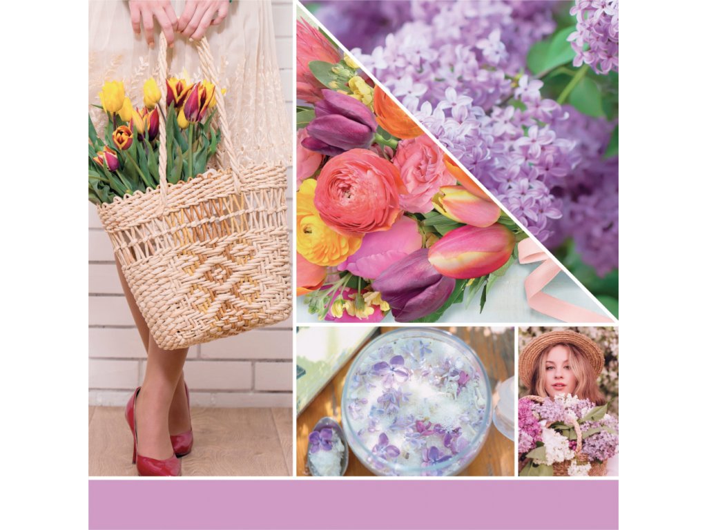Yankee candle, vonná svíčka Signature Hand Tied Blooms 567 g