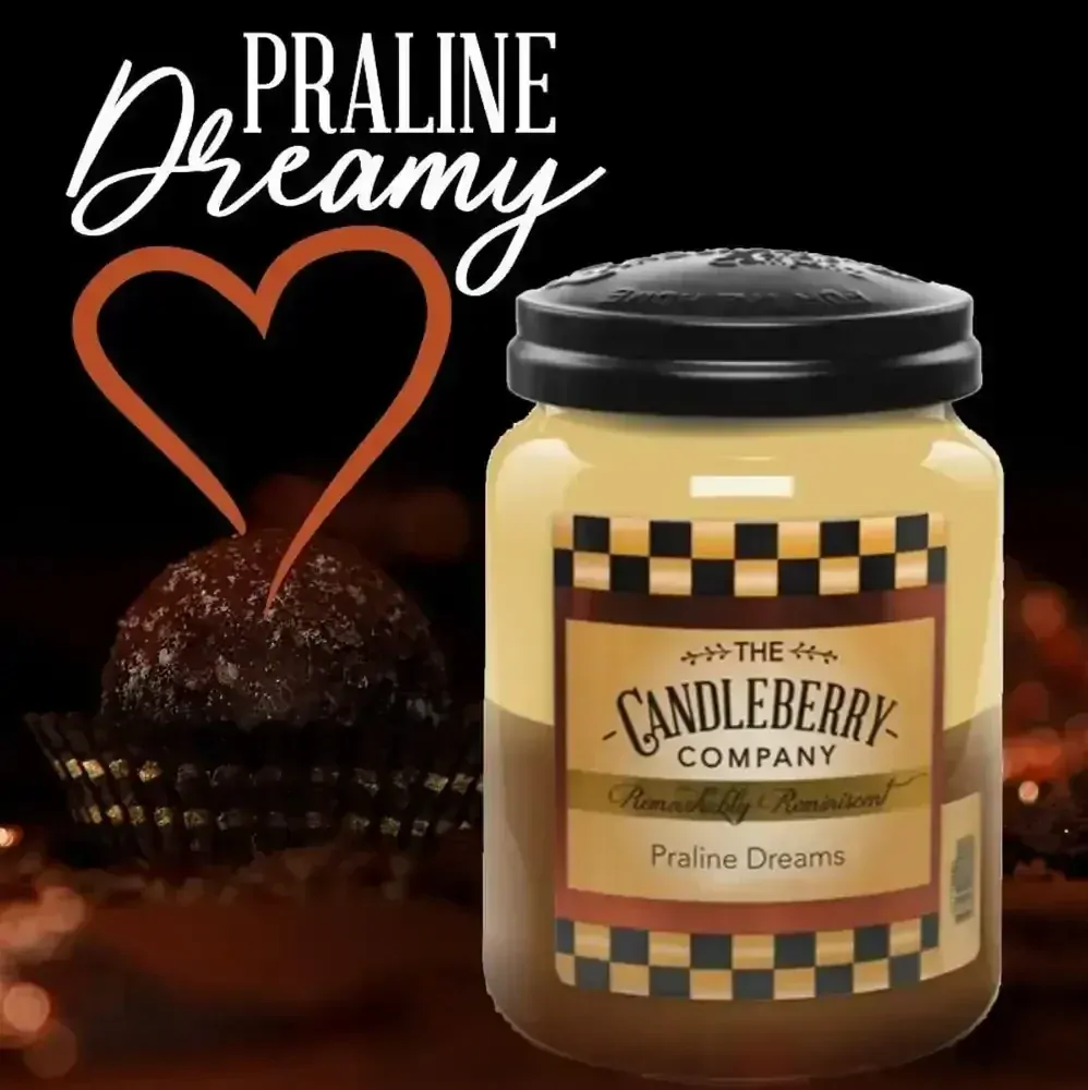 Candleberry - vonná svíčka Praline Dreams 624 g