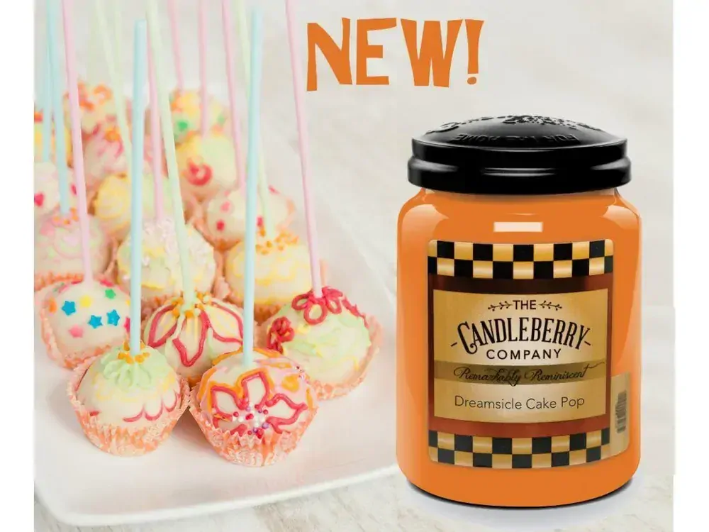 Candleberry - vonná svíčka Dreamsickle Cake Pop 624 g