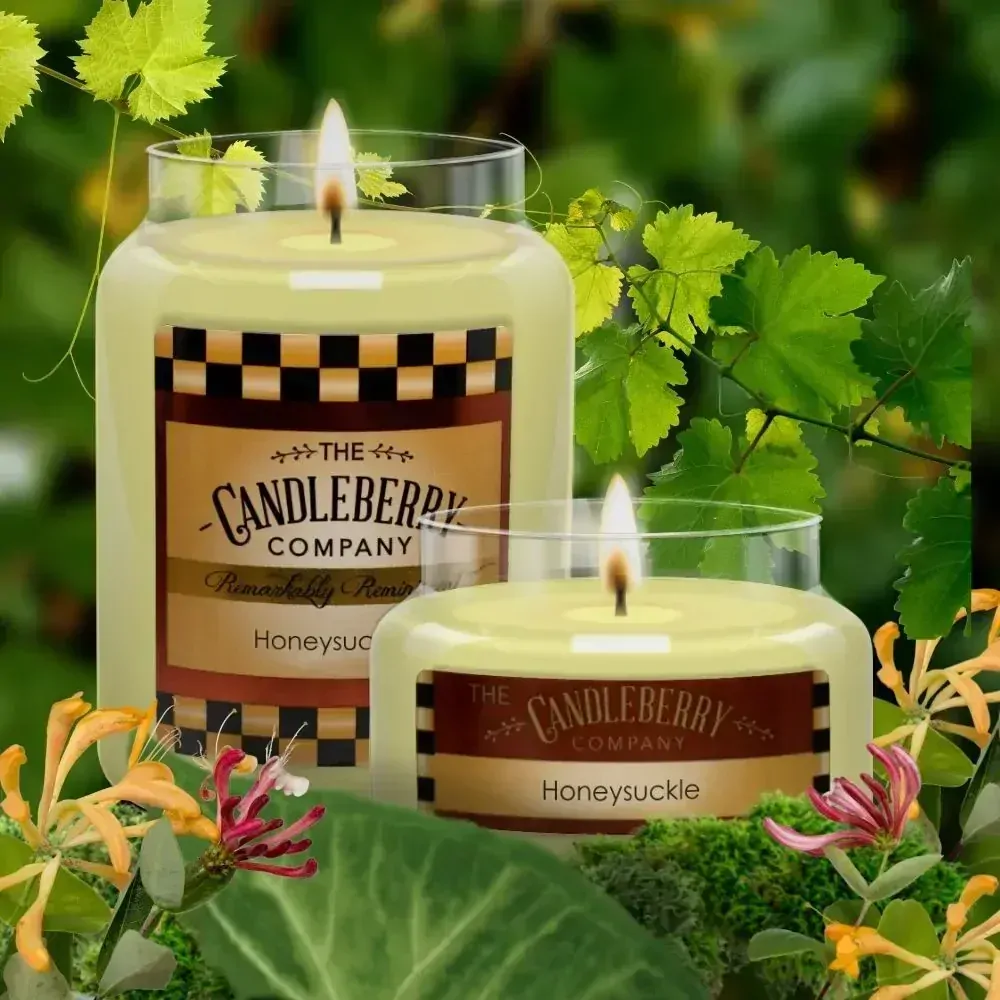 Candleberry - vonná svíčka Honeysuckle 624 g