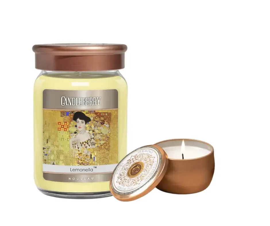 Candleberry - vonná svíčka Nouveau Lemonella 128 g