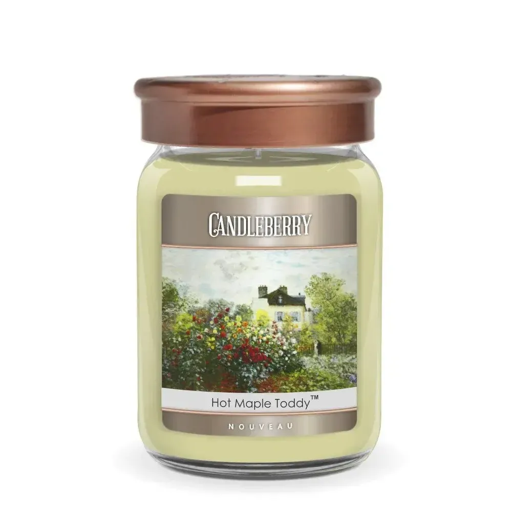 Candleberry - vonná svíčka Nouveau Mot Maple Toddy Garden 128 g 