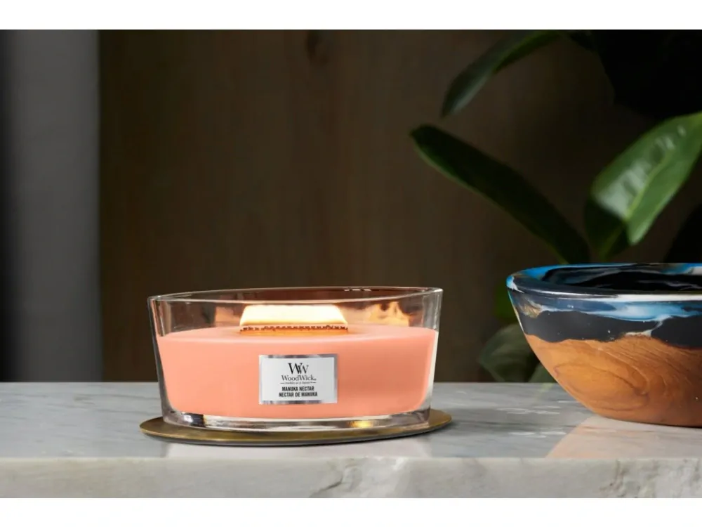 WoodWick svíčka loď Manuca Nectar (Nektar manuka) 453 g