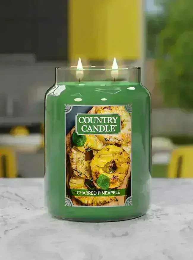 Country Candle vonná svíčka Charred Pineapple 737 g
