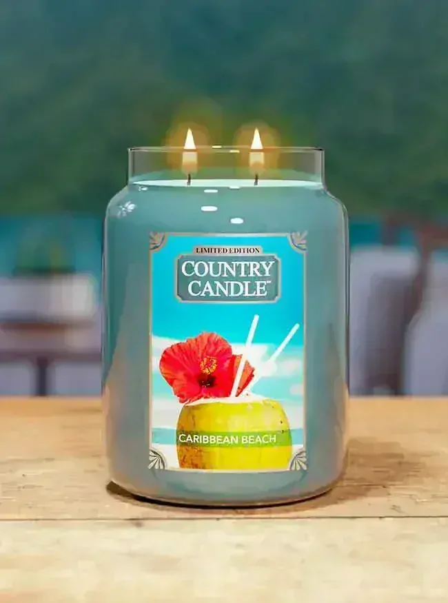 Country Candle vonná svíčka Caribbean Beach 737 g