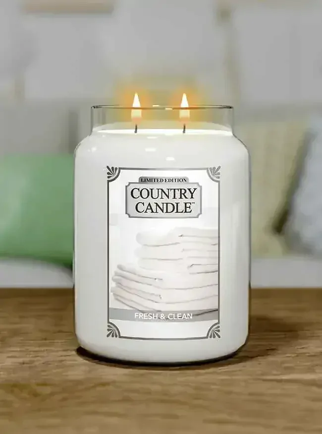 Country Candle vonná svíčka Fresh Clean 737 g