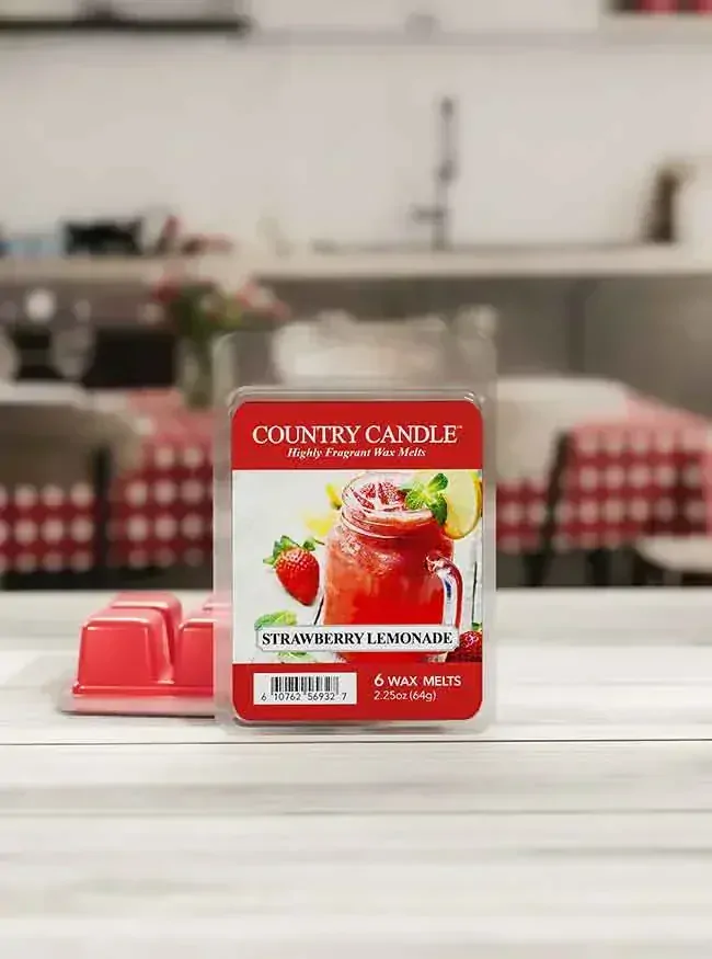 Country Candle vonný vosk Strawberry Lemonade 64 g