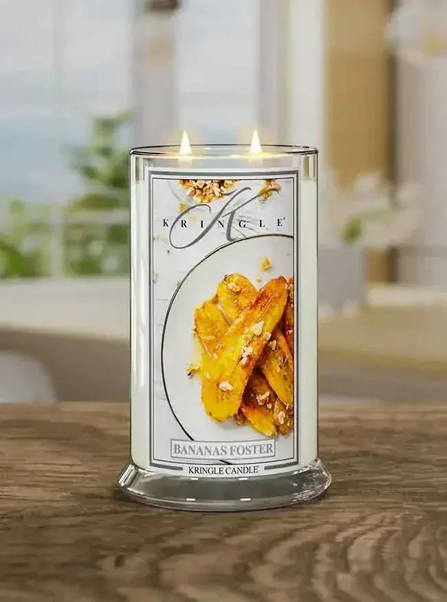 Kringle Candle, vonná svíčka Bananas Foster 624 g
