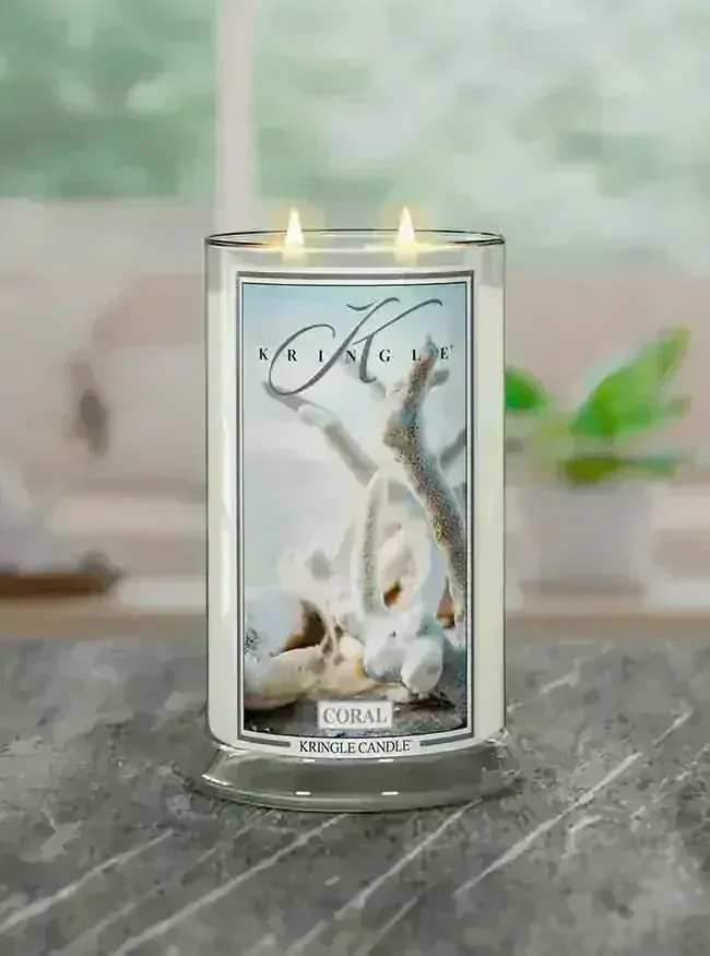 Kringle Candle, vonná svíčka Coral 624 g