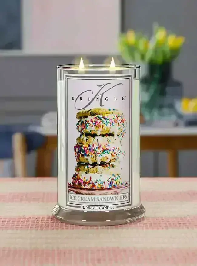 Kringle Candle, vonná svíčka Ice Cream Sandwiches 624 g