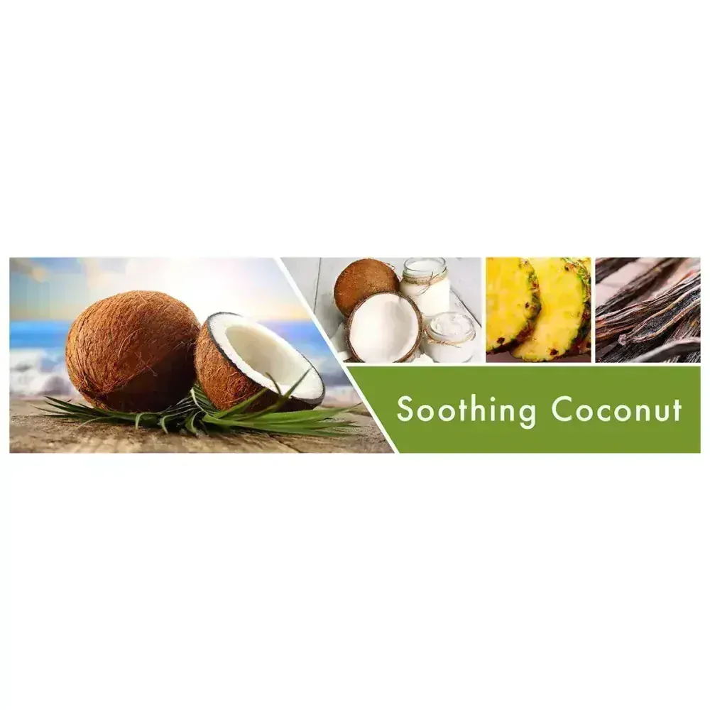 Goose Creek Candle - vonná svíčka Soothing Coconut 411 g