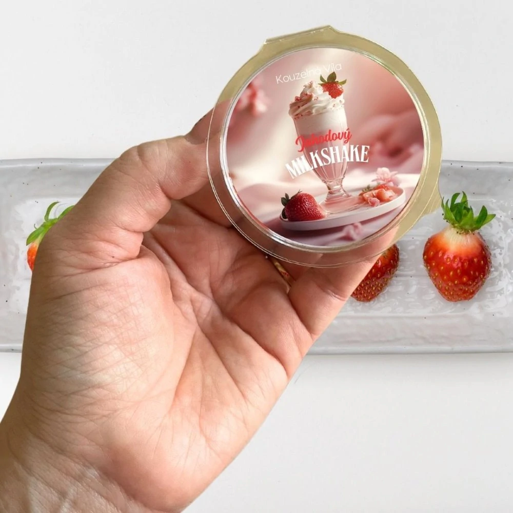 Kouzelná Víla - sojový vosk Jahodový milkshake 20 g