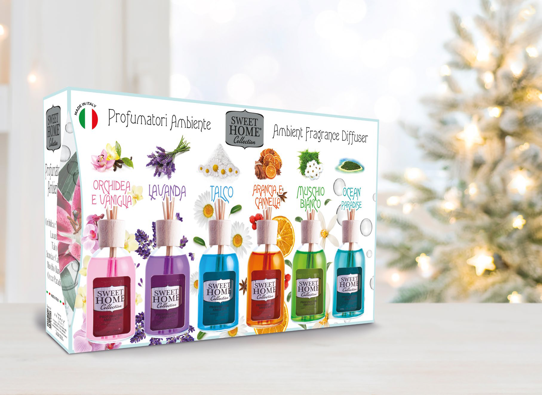 Sweet Home Collection Dárková sada aroma difuzérů 6 x 30 ml