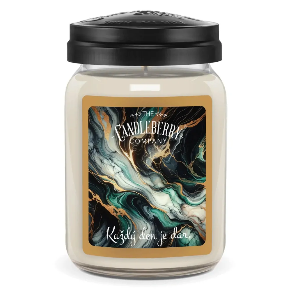 Candleberry etiketa "Každý den je dar"