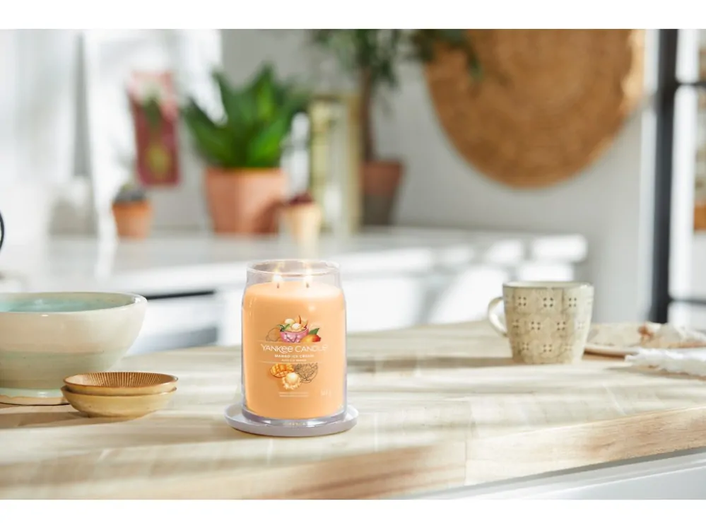 Yankee candle, vonná svíčka Signature Mango Ice Cream 567 g
