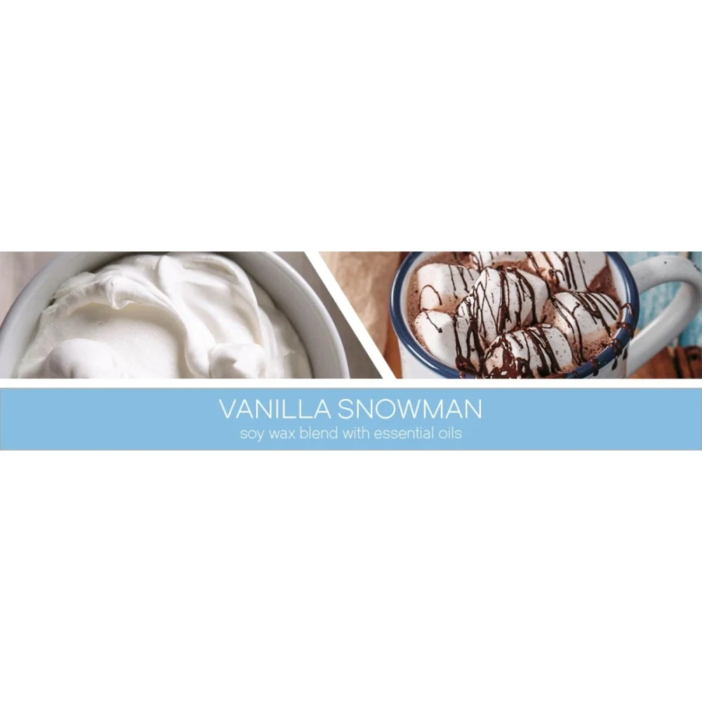Goose Creek Candle - vonná svíčka Vanilla Snowman 411 g