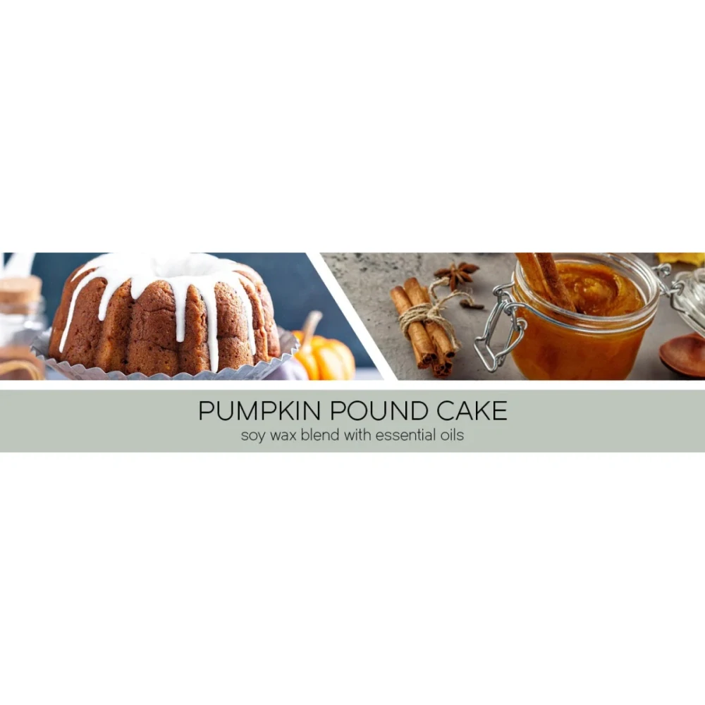 Goose Creek - vonná svíčka Pumpkin Pound Cake 198 g