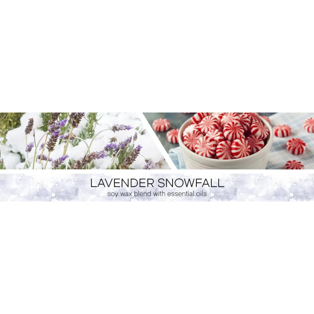 Goose Creek Candle - vonný vosk Lavender Snowfall 59 g
