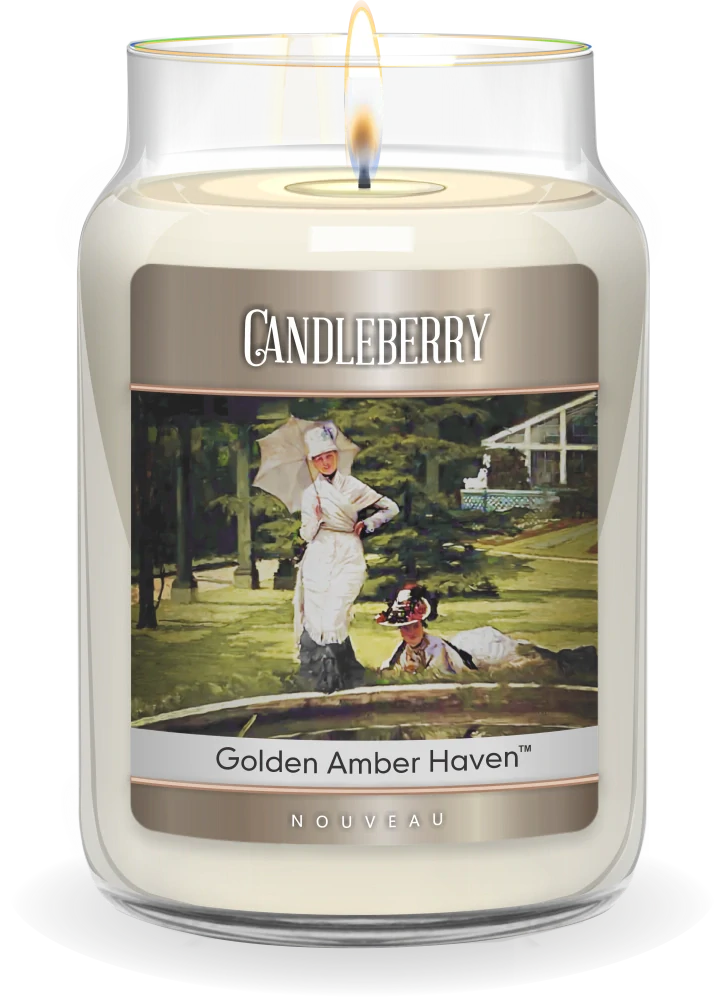 Candleberry, NOUVEAU - Golden Amber Haven 624 g