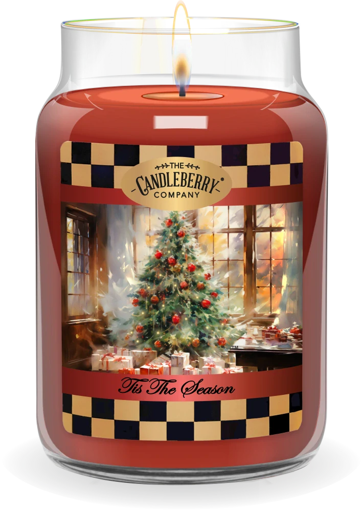 Candleberry - vonná svíčka Tis the season 624 g