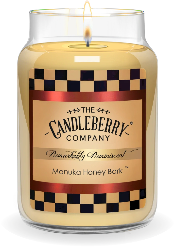Candleberry - vonná svíčka Manuka Honey Bark 624 g