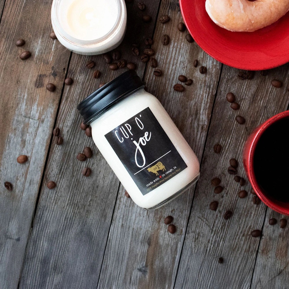 Milkhouse Candle Co. - vonná svíčka Cup O' Joe (Šálek kávy) 368 g