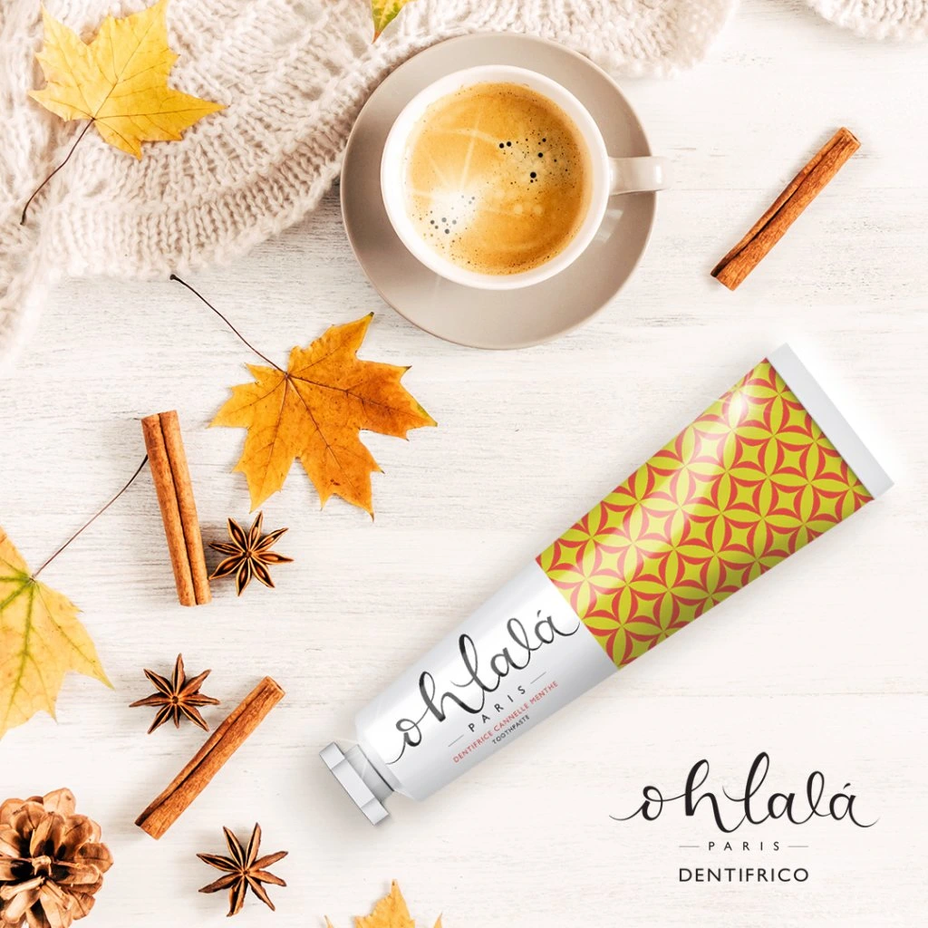 Ohlalá Pasta na zuby - Skořice a máta 75 ml