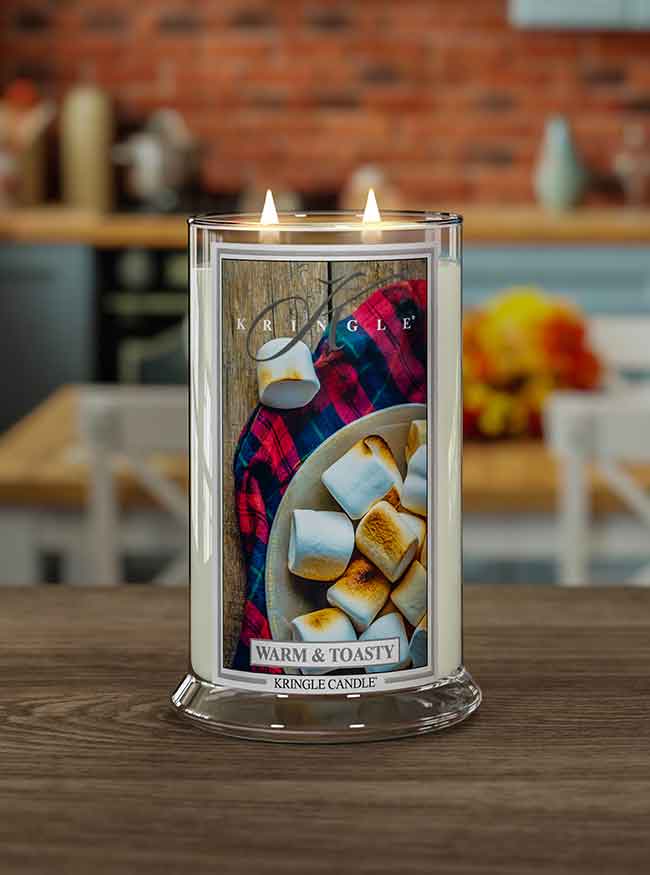 Kringle Candle, vonná svíčka Warm & Toasty 624 g