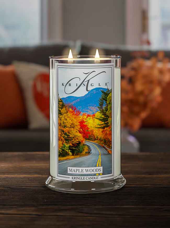 Kringle Candle, vonná svíčka Maple Woods 624 g