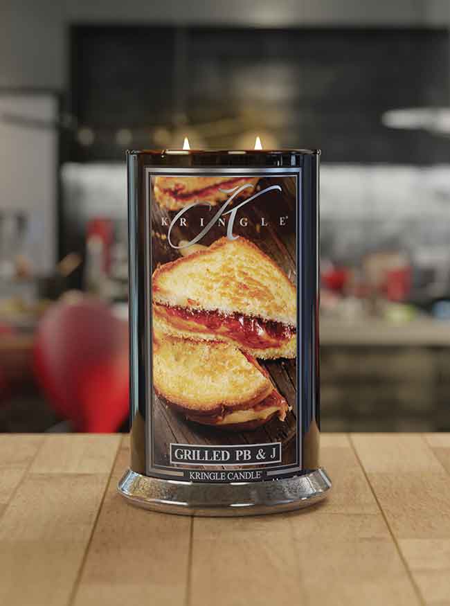 Kringle Candle, vonná svíčka Reserve Grilled PB & J 624 g
