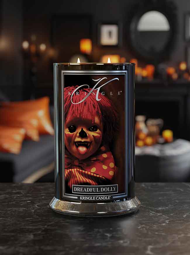 Kringle Candle, vonná svíčka Dreadful Dolly 624 g