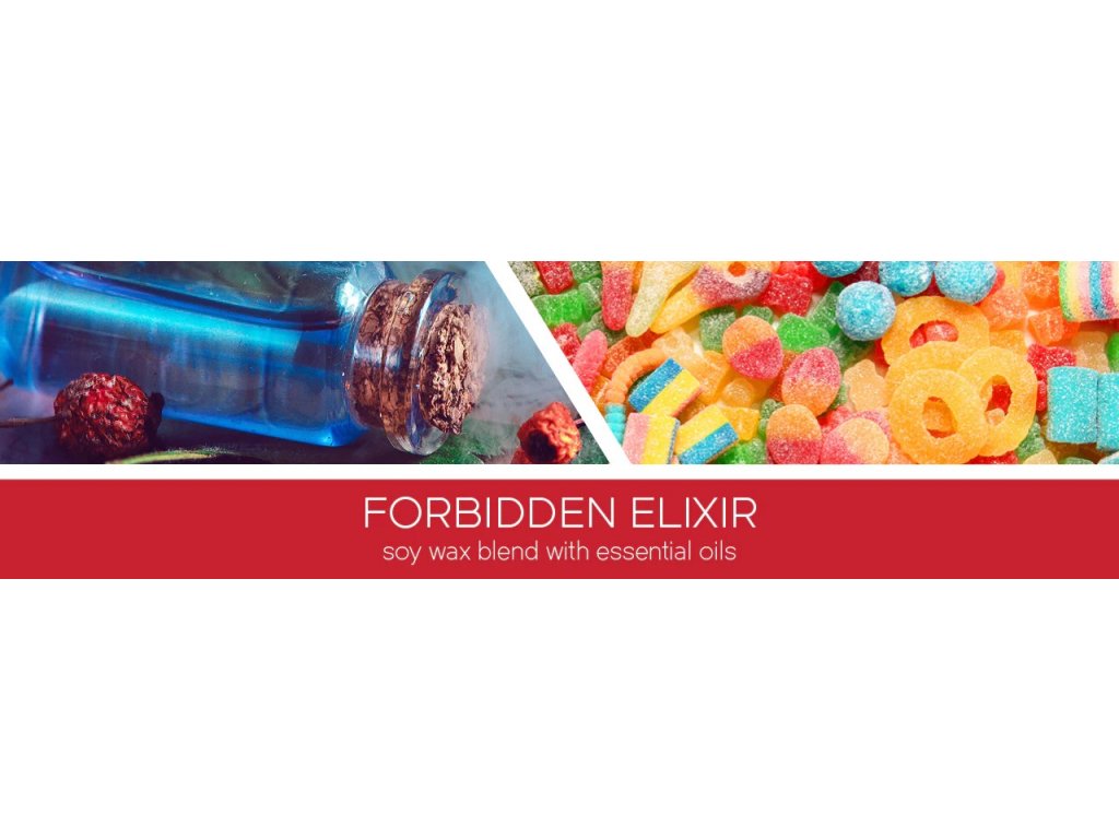 Goose Creek Candle - vonná svíčka Forbidden Elixir 411 g