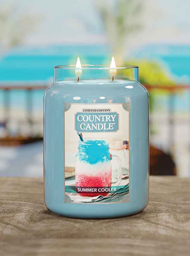 Country Candle vonná svíčka Summer Cooler 737 g