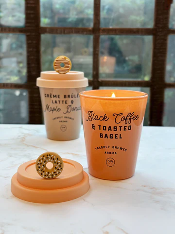 DW HOME - vonná svíčka Black Coffee and Toasted Bagel 318 g
