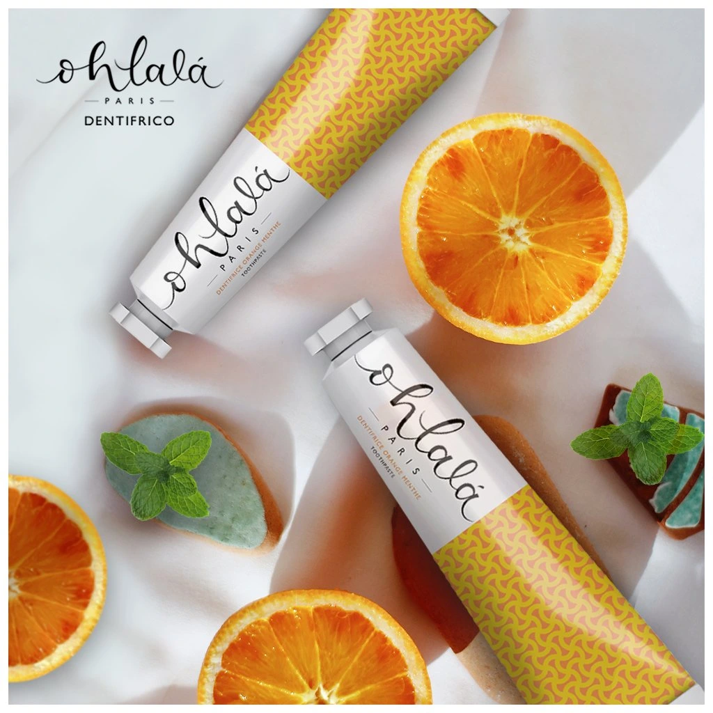 Ohlalá Pasta na zuby - Pomeranč a máta 75 ml