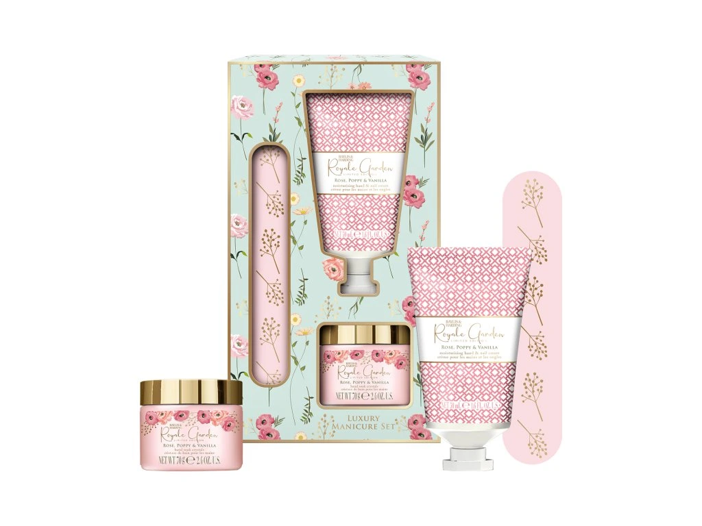 Baylis & Harding, ROYALE GARDEN - sada s péčí o ruce a nehty 3 ks