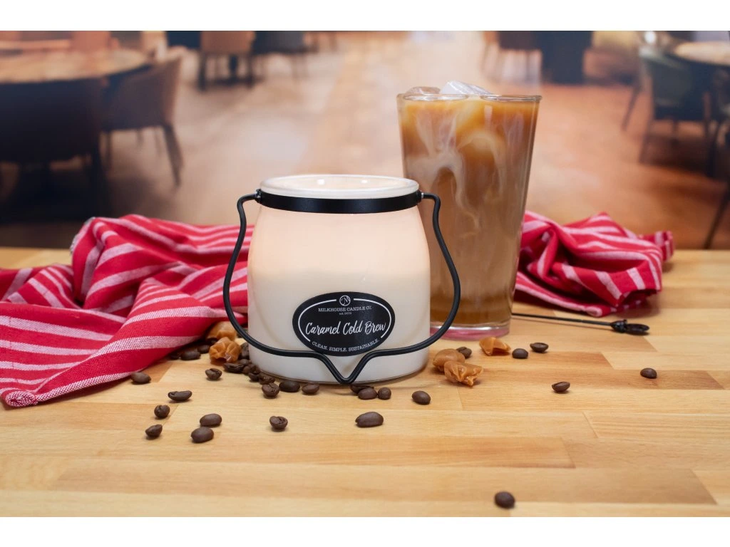 Milkhouse Candle Co. - vonná svíčka Caramel Cold Brew 454 g
