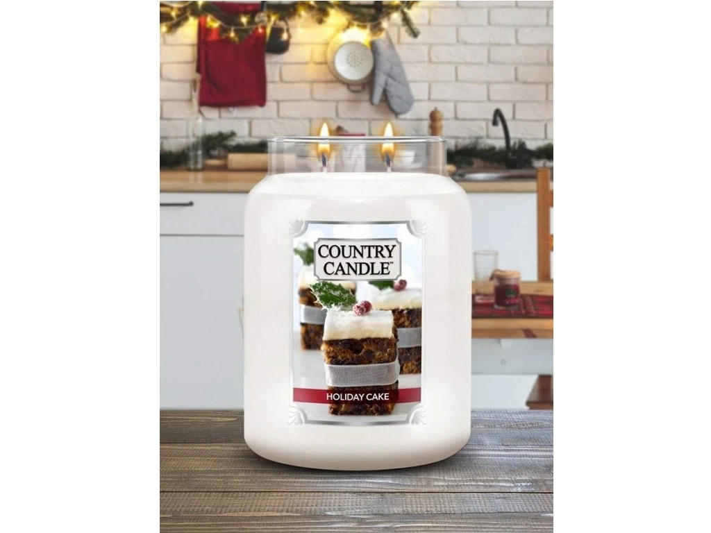 Country Candle vonná svíčka Holiday Cake 680 g