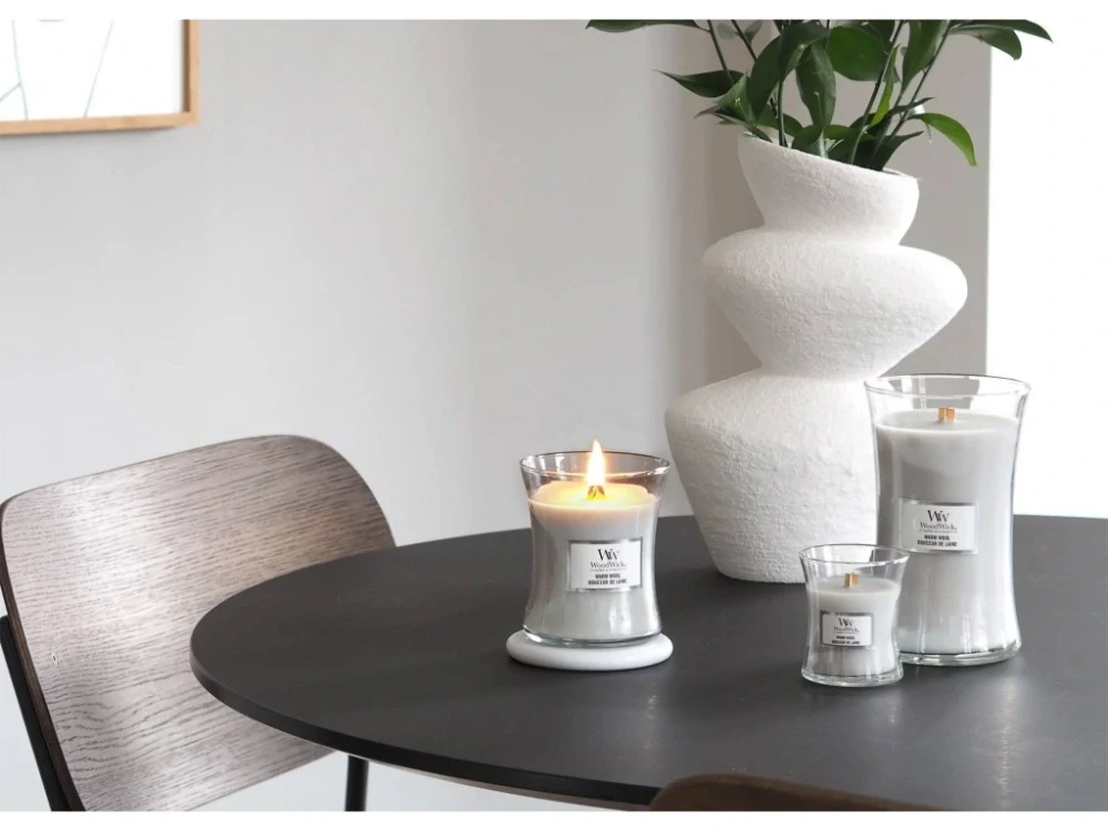 Woodwick vonná svíčka Warm Wool (Hřejivá vlna) 275 g