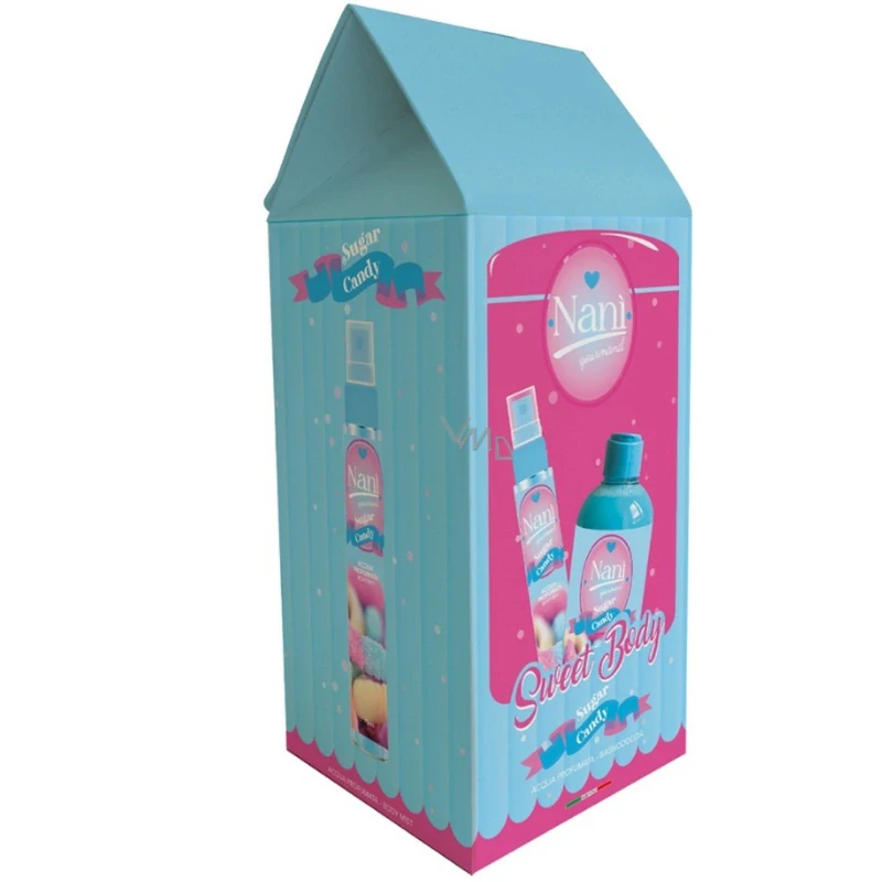 Naní - dárkový set Sugar Candy, sprchový gel 300 ml + tělová mlha 75 ml