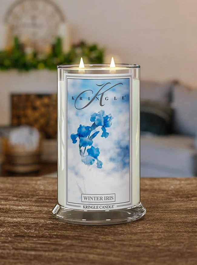Kringle Candle, vonná svíčka Winter Iris 624 g