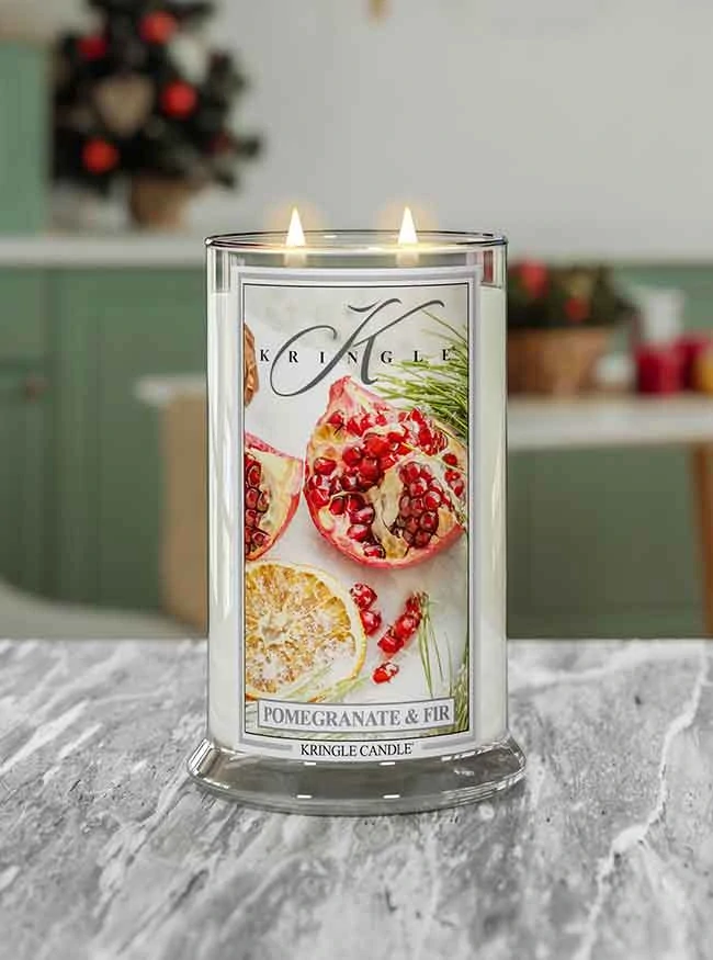 Kringle Candle, vonná svíčka Pomegranate Fir 624 g