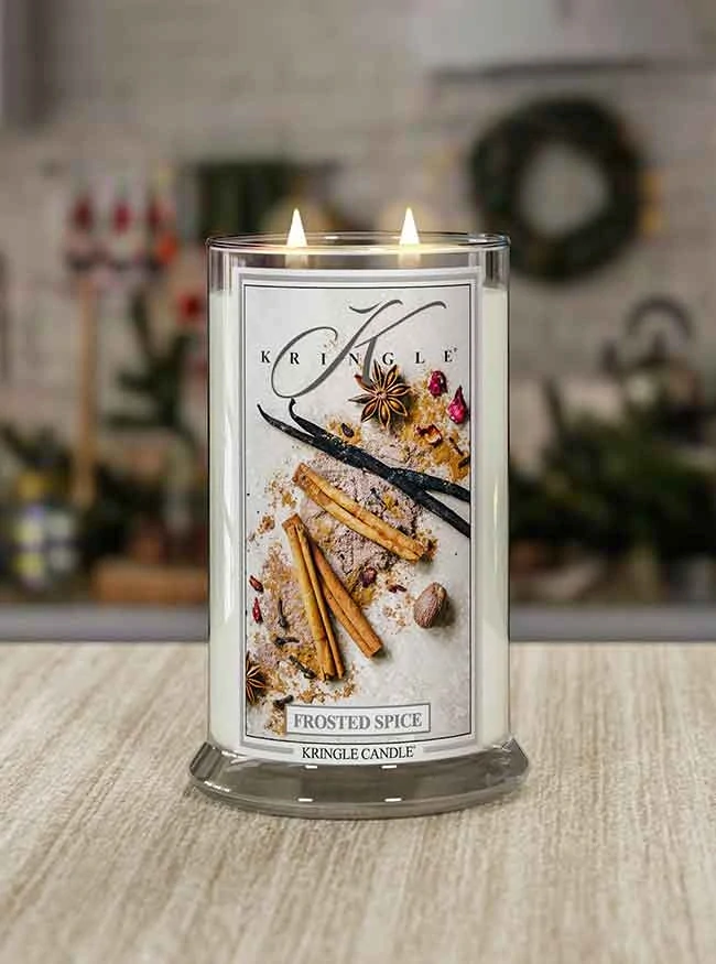Kringle Candle, vonná svíčka Frosted Spice 624 g