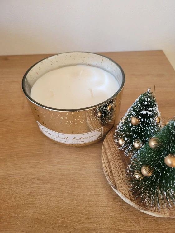 DW HOME - vonná svíčka Merry Festival Golden Vanilla 380 g
