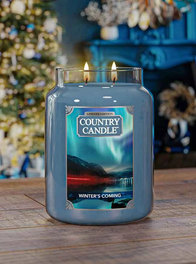 Country Candle vonná svíčka Winter's comming 737 g