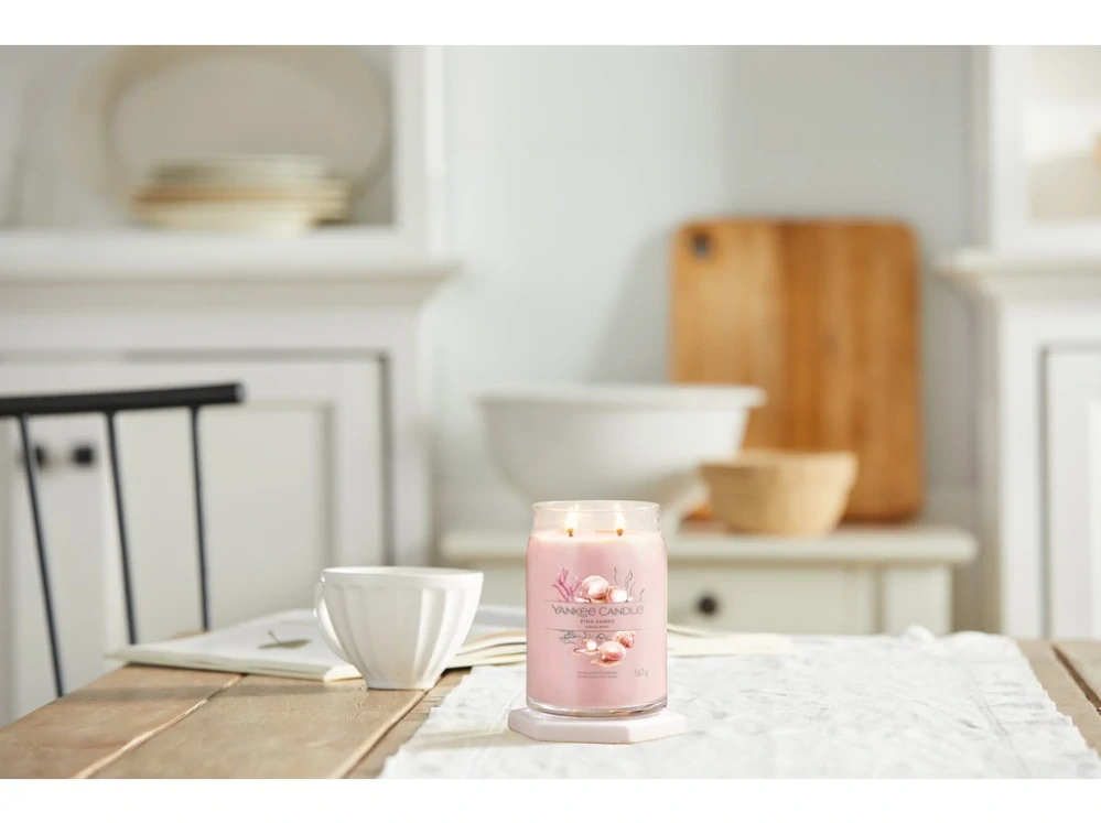 Yankee candle, vonná svíčka Pink Sands (Růžové písky) 567 g