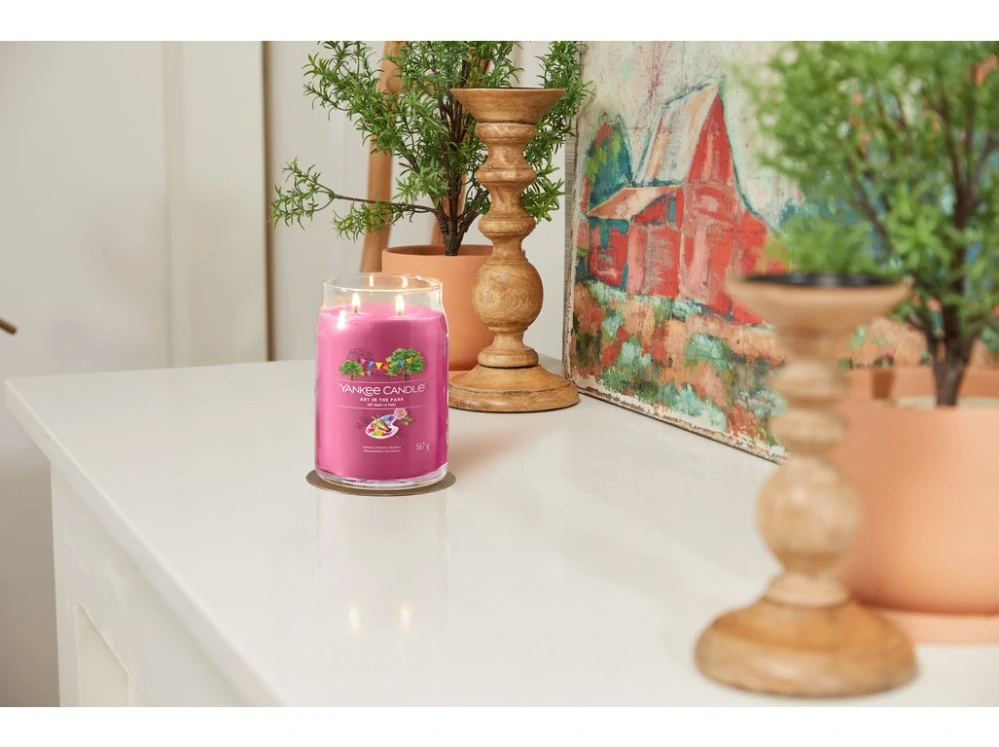 Yankee candle, vonná svíčka Art in the Park (Umění v parku) 567 g