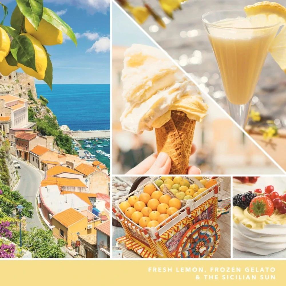 Yankee Candle votivní svíčka ve skle Lemon Gelato 37 g