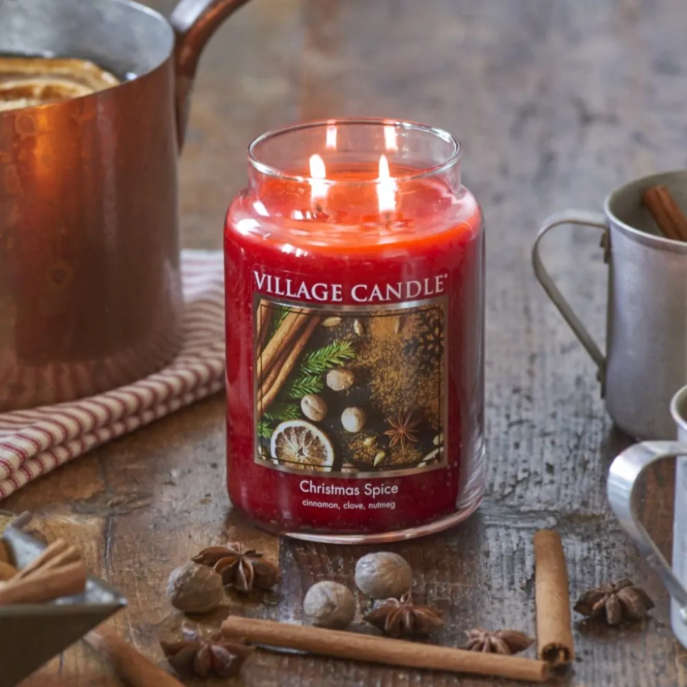 Village Candle - vonná svíčka Christmas Spice (Vánoční koření ) 602 g